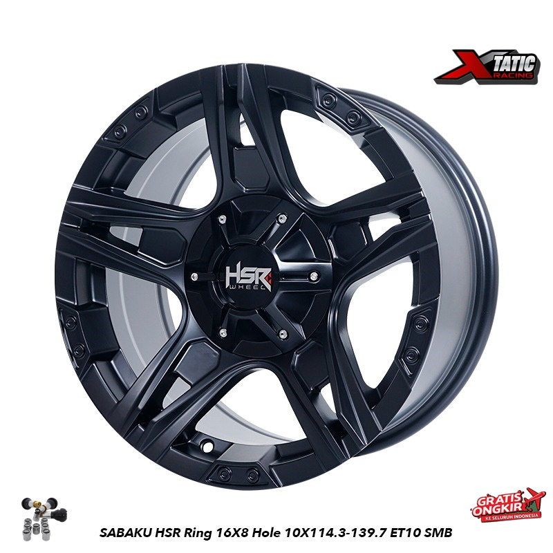 Velg Mobil Xpander Innova Ertiga Apv Luxio Taruna Ring16 Hsr Sabaku