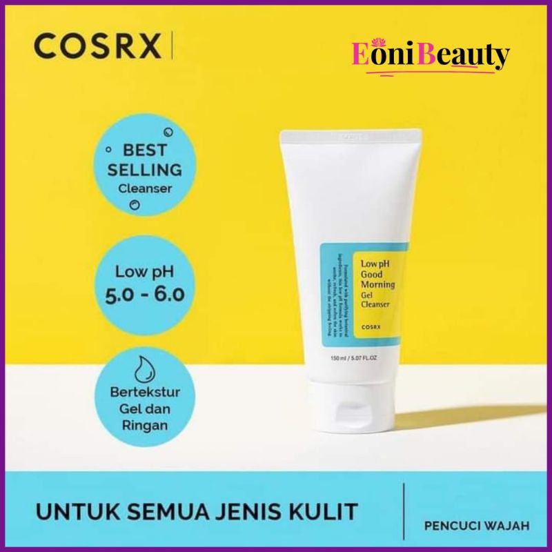 [BPOM] COSRX Low pH Good Morning Gel Cleanser 20ml 50ml & 150ml