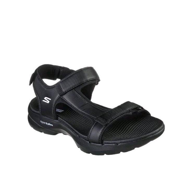 Skechers GO WALK 6 Men's Sandals - Black Original