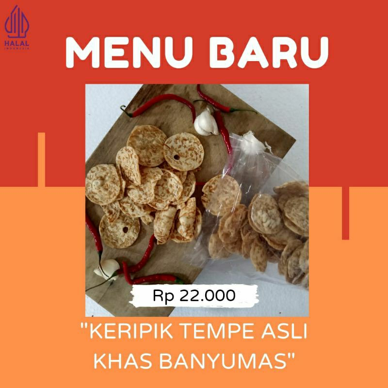 

kripik tempe renyah dan sehat tanpa bahan pengawet