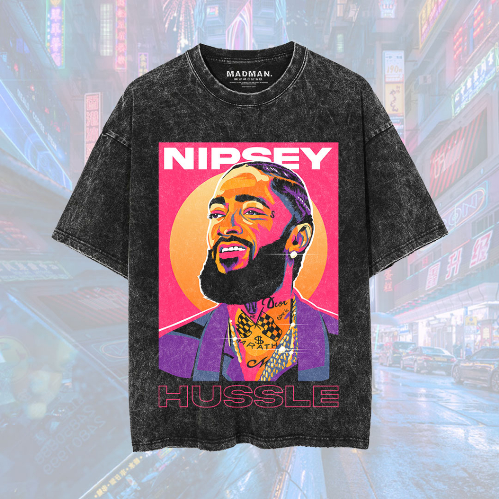MADMAN Kaos Oversize Washed NIPSEY HUSSLE | VCT - 15 WO