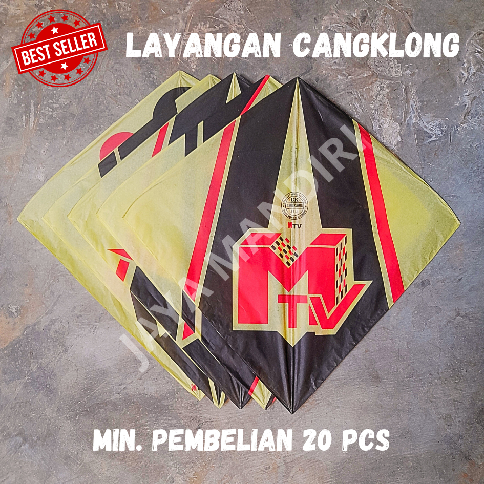 LAYANGAN SEOT CANGKLONG PASWET KHUSUS TURNAMEN ISI 20 PCS