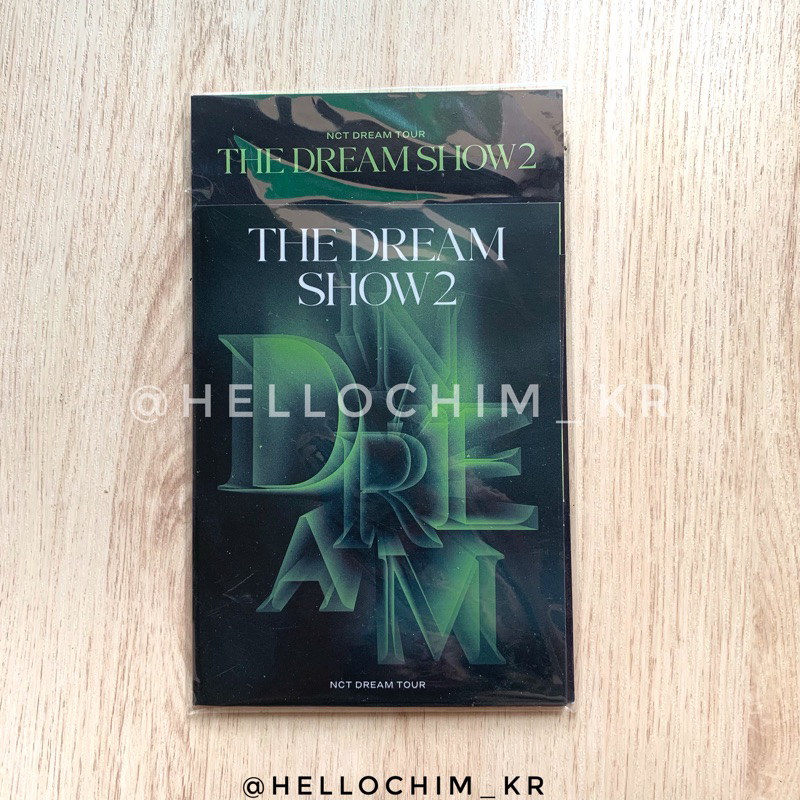 [SALE] NCT DREAM AR TICKET THE DREAM SHOW 2 MARK SEALED