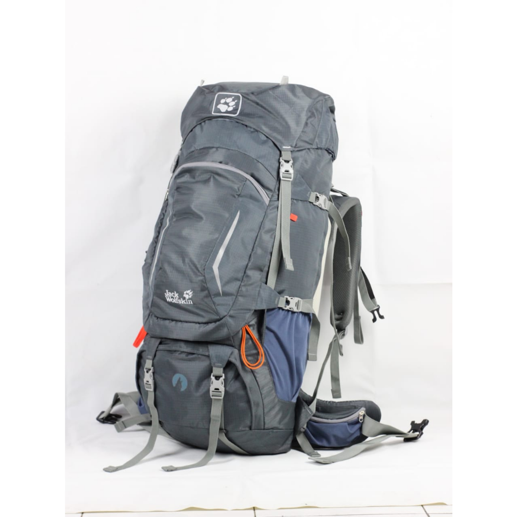 Tas Gunung Jack Wolfskin 65 Liter - Tas Carrier Jack Wolfskin 65 liter - Tas Camping Original Doubel