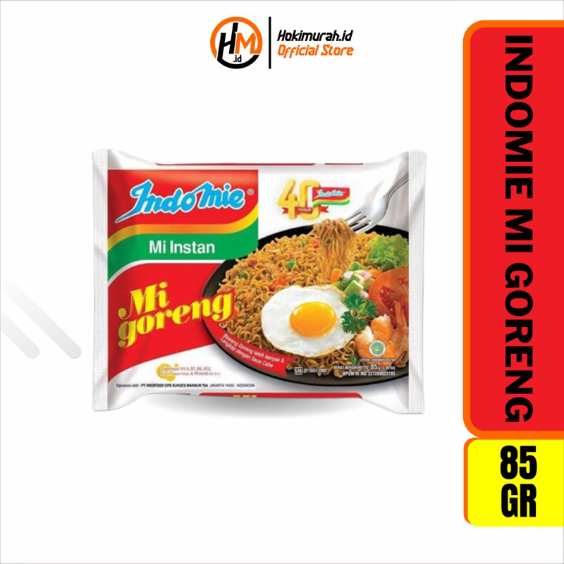 

Indomie Mi Goreng 85gr 1 Pcs