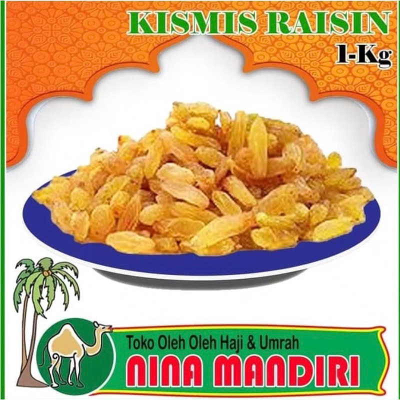 

Kismis Panjang Golden Raisin Oleh Oleh Haji dan Umroh