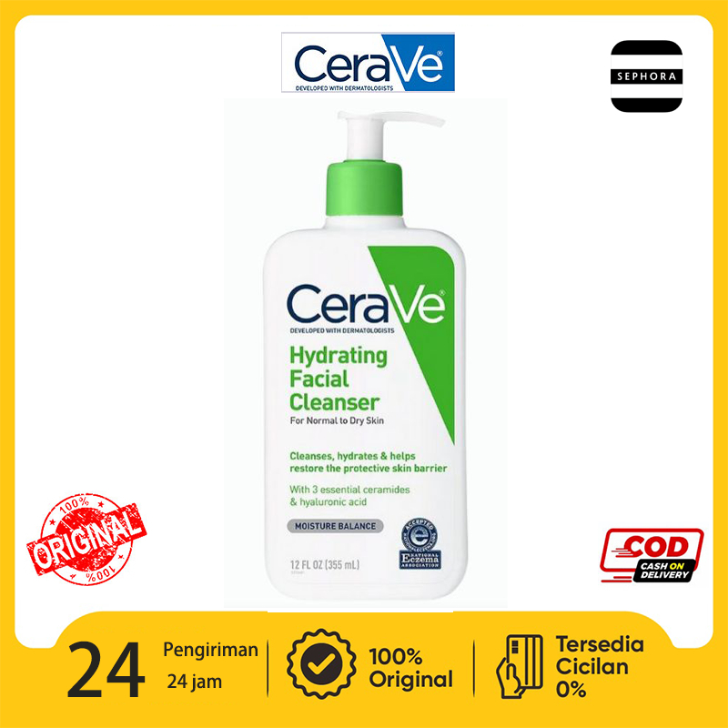 Cerave Hydrating Cleanser 236ml-Foaming Hydrating Cleanser Cerave