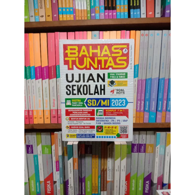 BUKU BAHAS TUNTAS UJIAN SEKOLAH SD/MI Tahun 2023