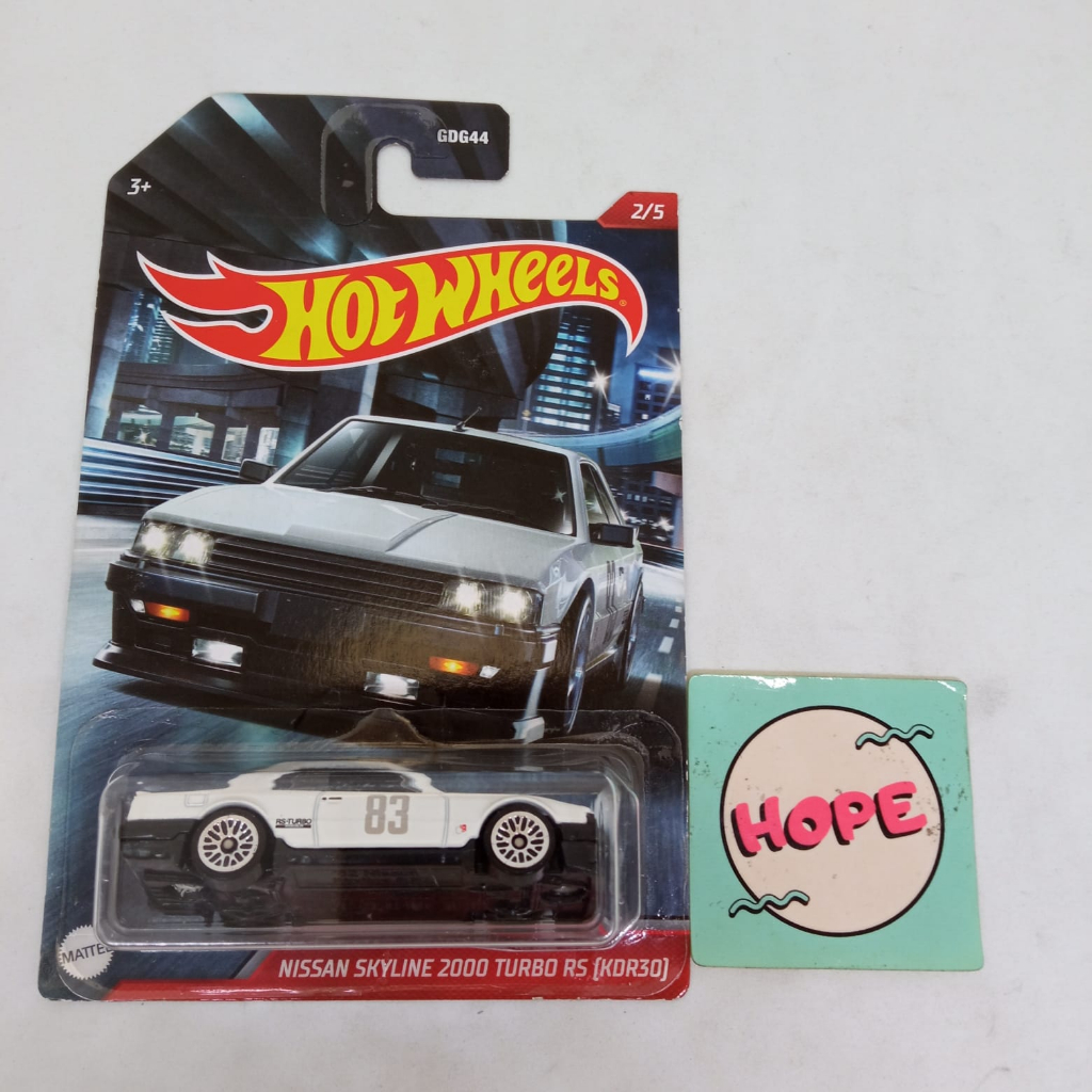 Hot Wheels Nissan Skyline 2000 Turbo RS KDR30 Cult Racers Diecast Mobil Original Mattel