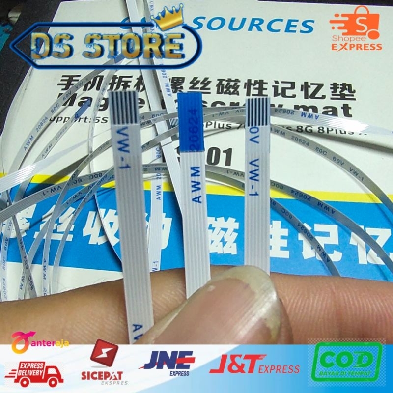 Kabel Flexibel 6 Pin 25 Cm Bolak Balik