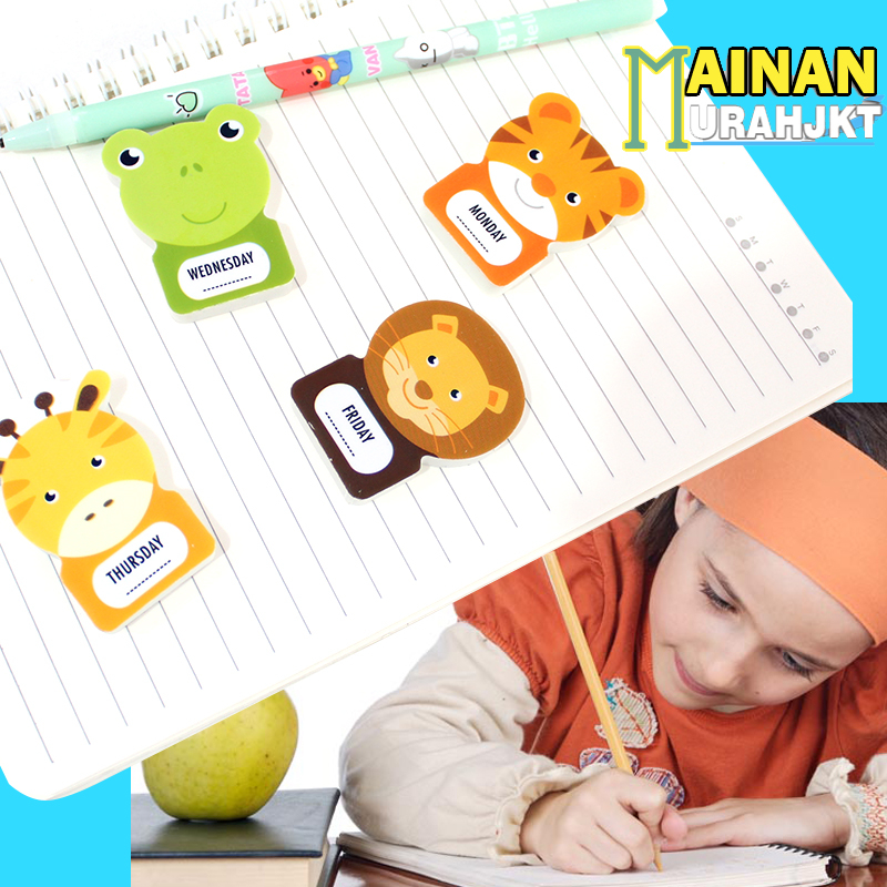 

MAINANKEI ATK ALAT PENGHAPUS TULIS ANIMAL HARI YT1216 MOTIF HEWAN BENTUK LUCU PENGHAPUS ANAK SEKOLAH