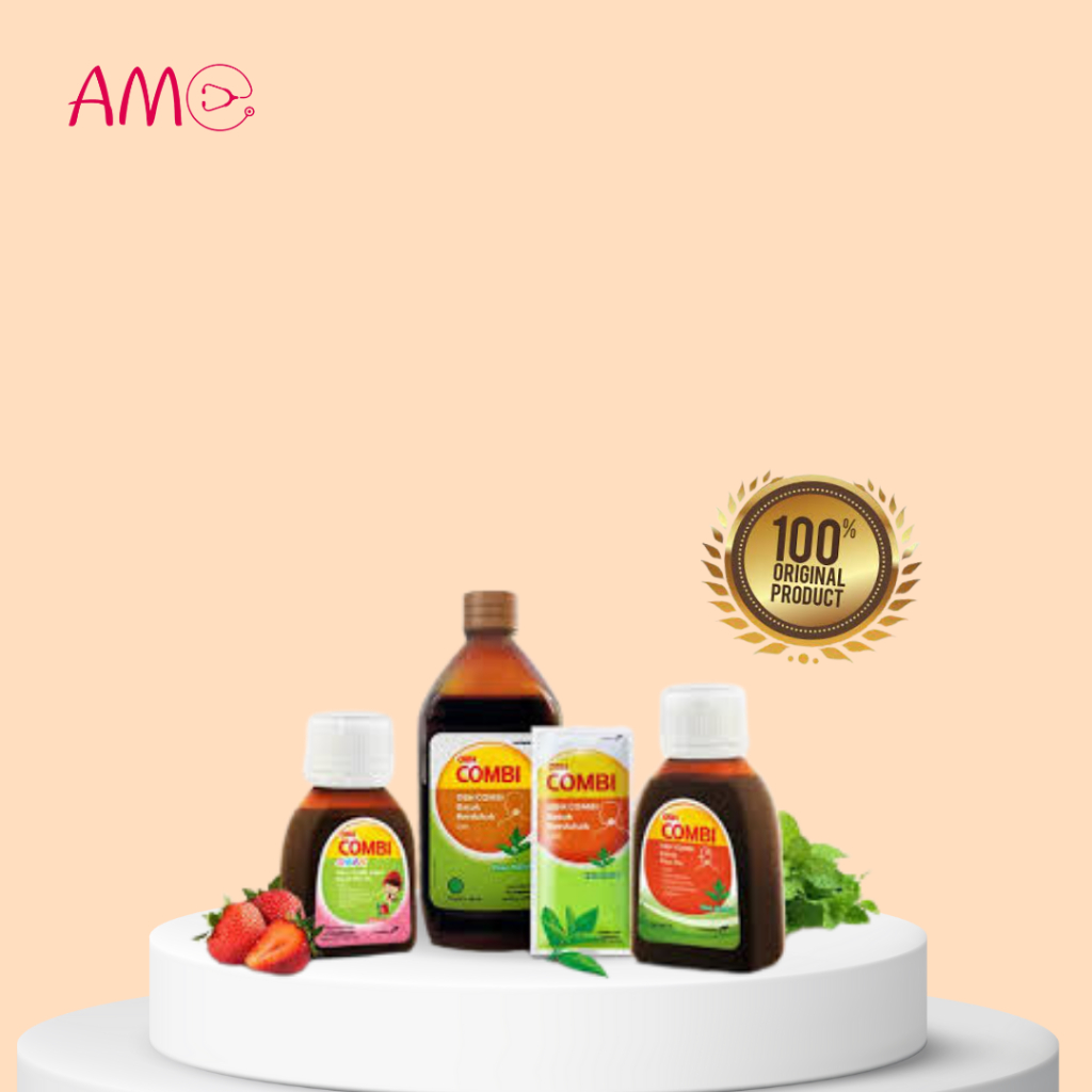 OBH Combi Plus Batuk Flu Menthol 60, 100ml & berdahak