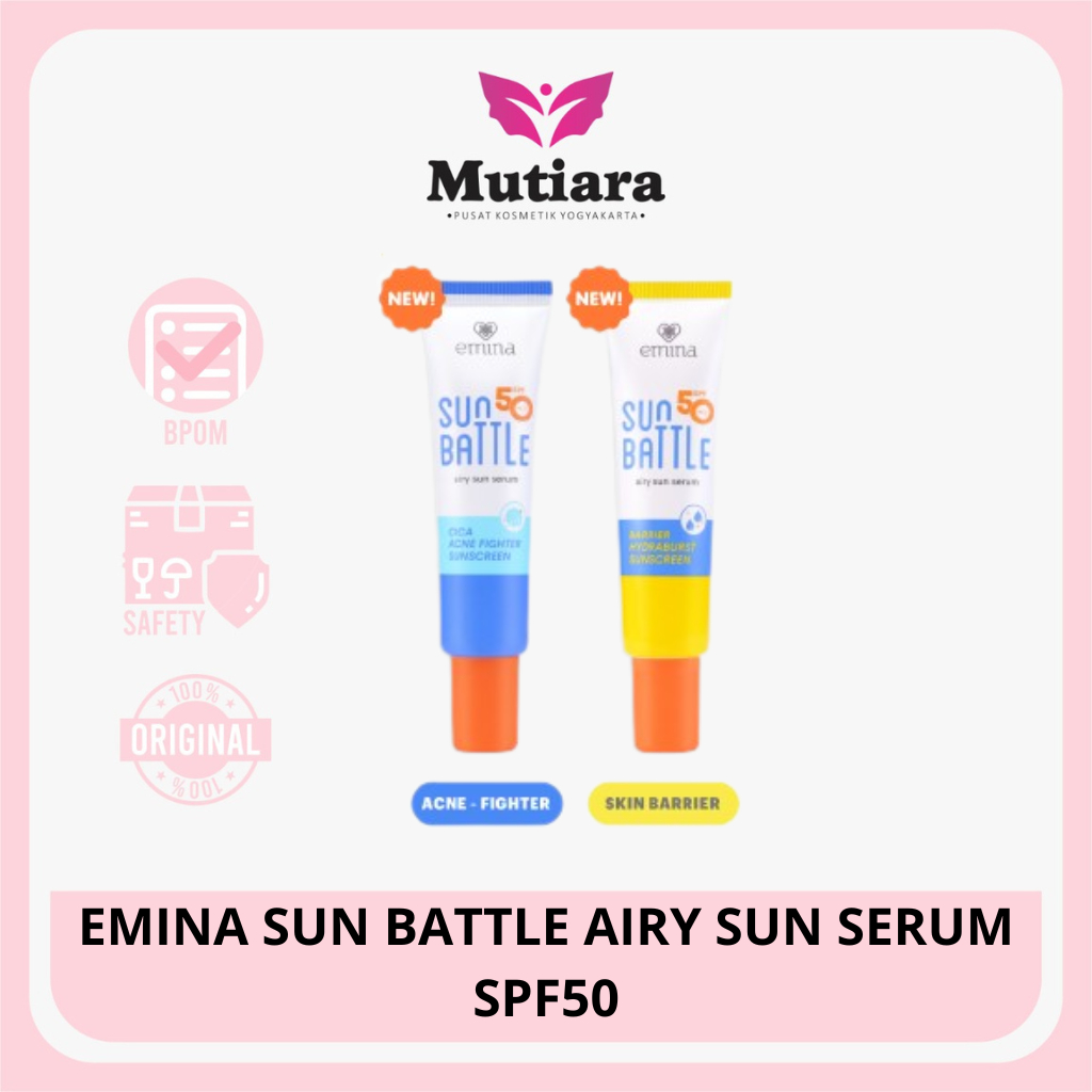 EMINA SUN BATTLE AIRY SUN SERUM SPF50