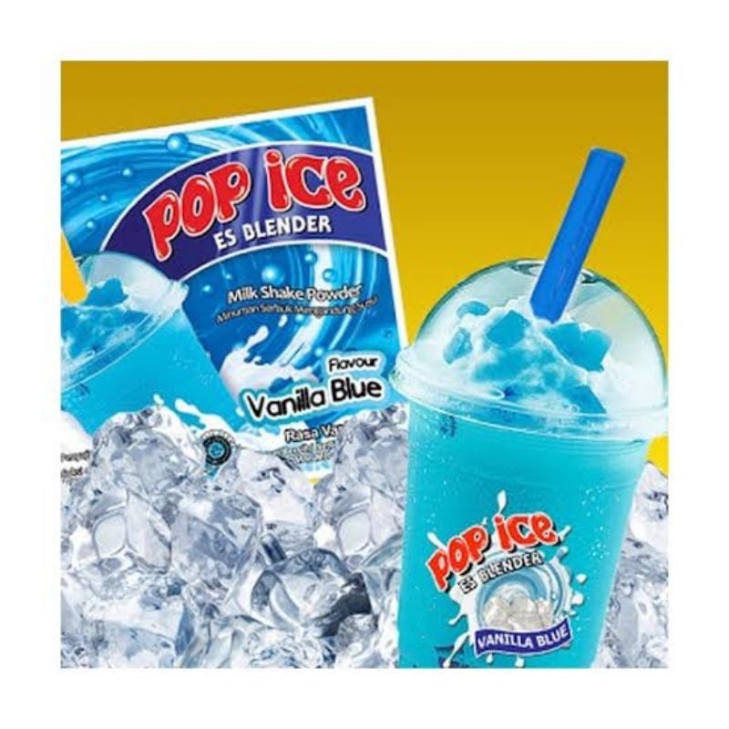 

Pop Ice Rasa Vanila Blue