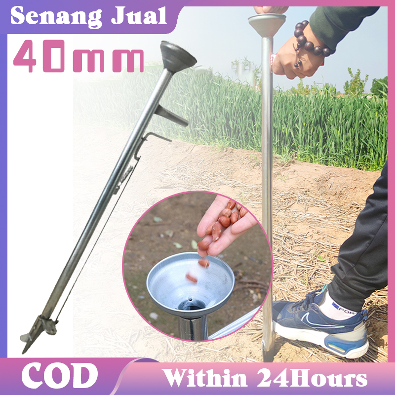 READY STOCK Alat Tanam Jagung Manual Aplikator Pupuk Portabel Serbaguna / Alat Tanam Kacang Kedelai