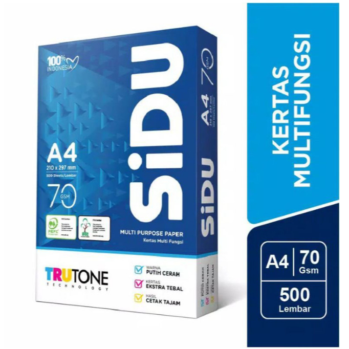

SiDU Kertas Fotocopy 70 GSM A4