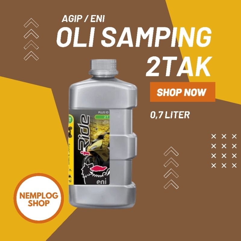 Oli Samping 2 tak Agip / Eni