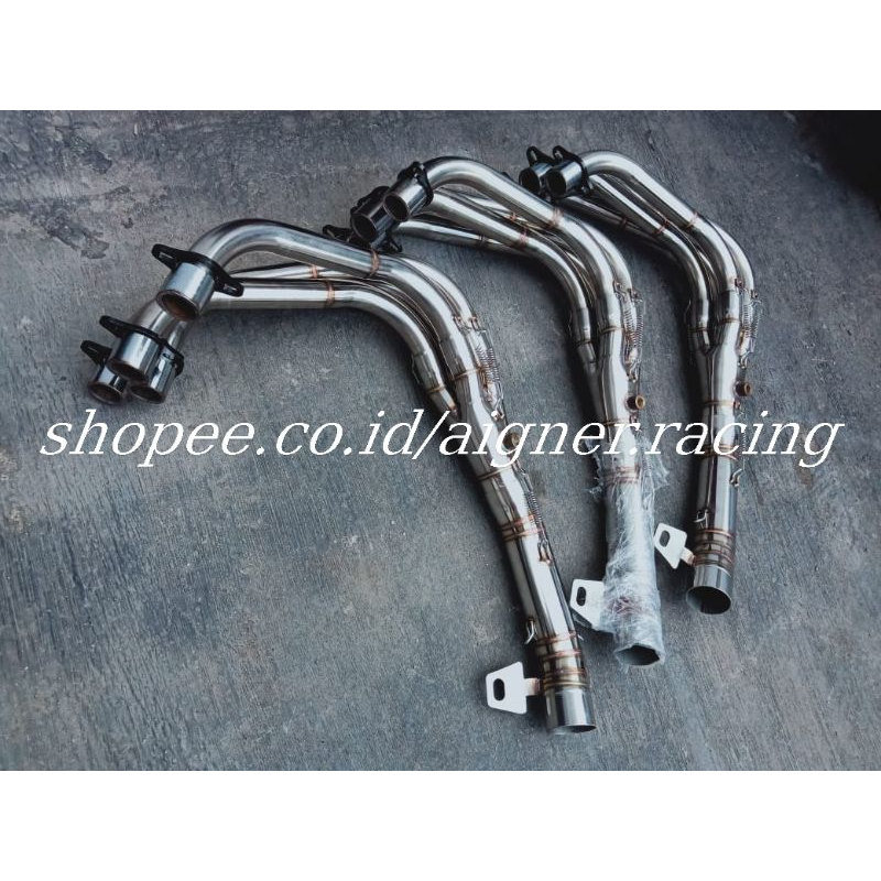 Header ZX25R custom underbelly & high Mount full bending cnc