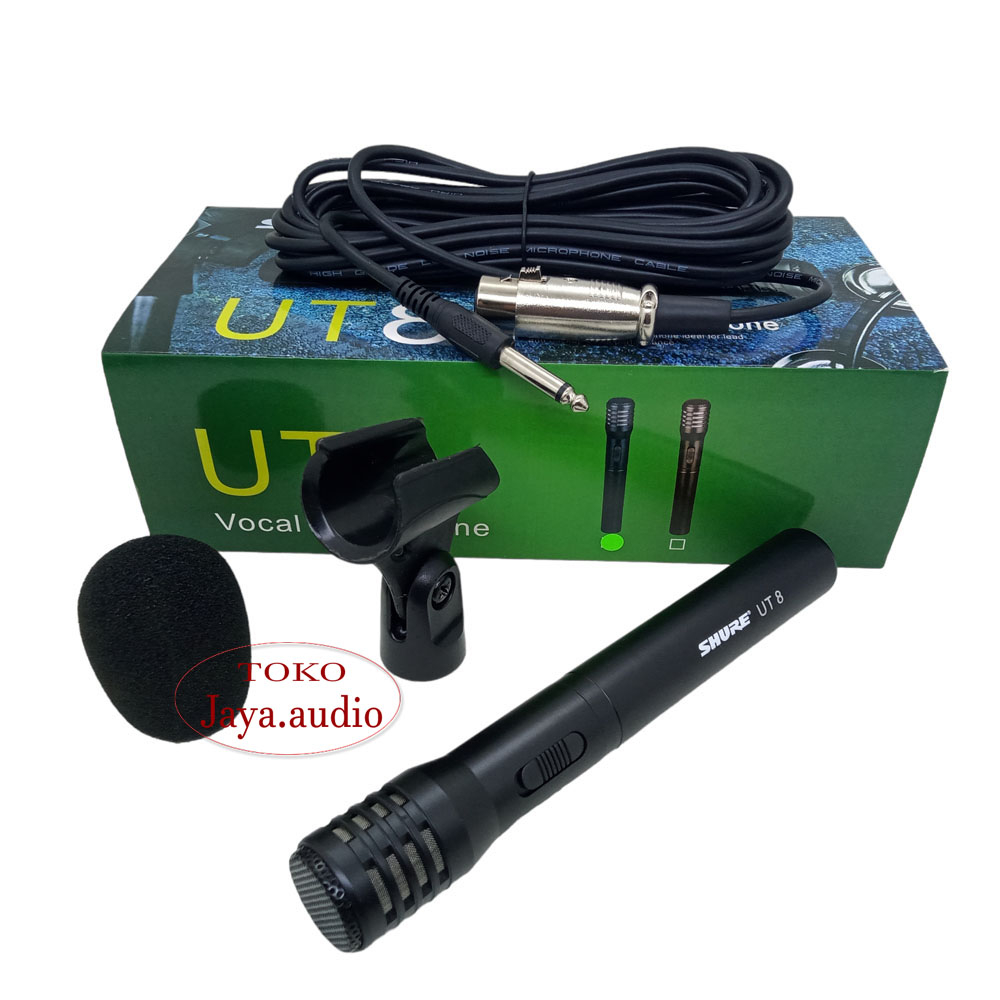 Mik Kabel Condensor UT 8 Mikrofon model Panjang Mic Cable Mik condensor
