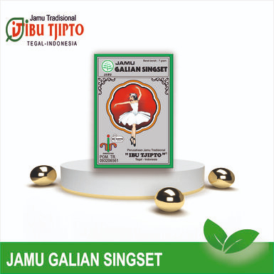 

JAMU GALIAN SINGSET - JAMU TRADISIONAL IBU TJIPTO Isi 10 Saset ( Mengandung Rempah-rempah dan Bahan Serat Alami Herbal, Mengurangi Lemak Tubuh Dan Mengeluarkan Racun - Racun Dari Dalam Tubuh )