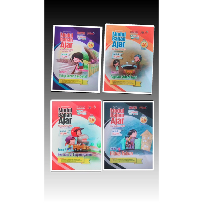 Buku LKS Tematik kelas 2