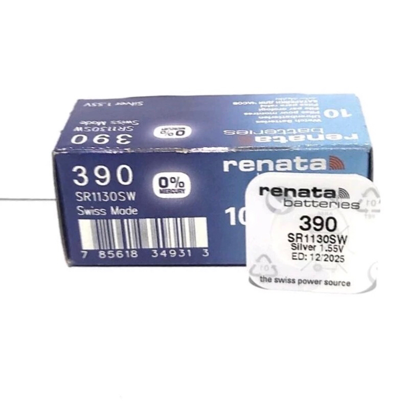 Baterai RENATA 390 SR1130SW SR 1130 SW Original