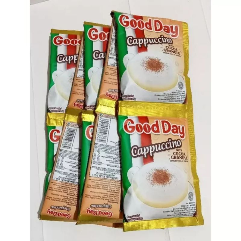 

Good Day CAPPUCCINO Renceng 10 Sachet kopi goodday