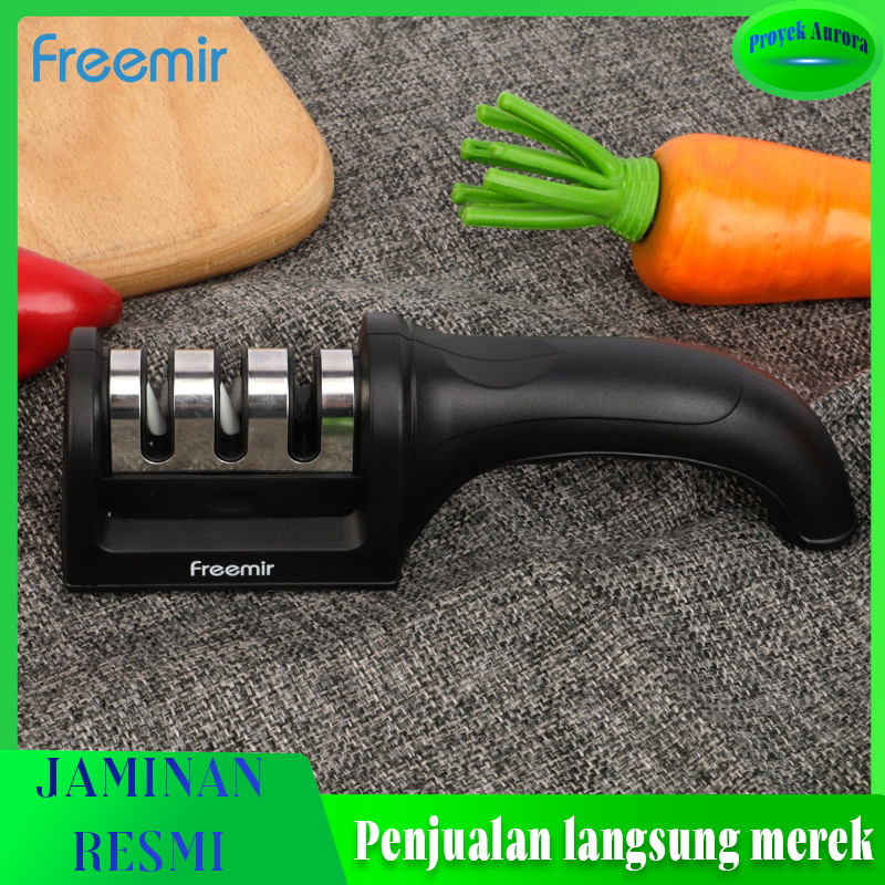 (COD,dikirim dr jakarta, ready stock)Alat Pengasah Pisau Penajam Anti Tumpul Anti Karat Peralatan Da