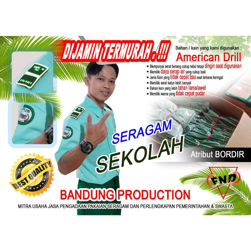 BAJU SERAGAM SMK