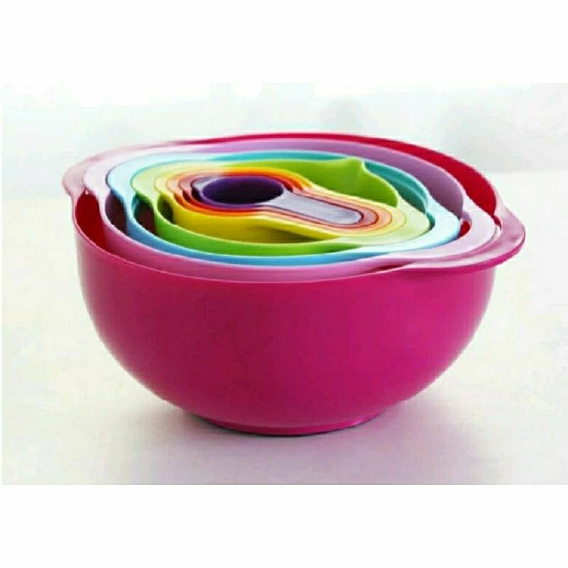 SWEET COLOR MIXING BOWL 8PCS SET SUNDAY BY SOPHIE MARTIN PARIS