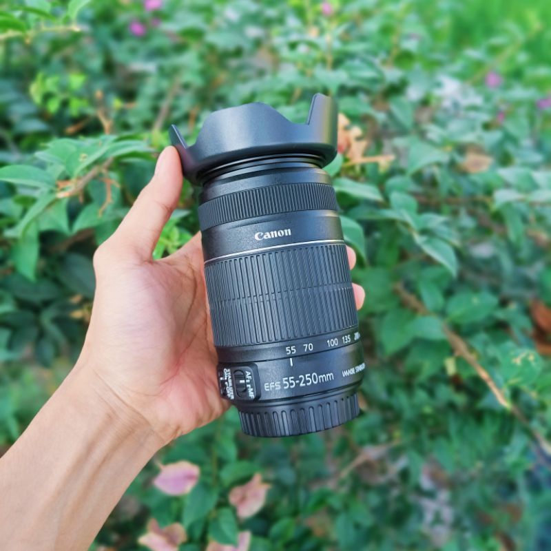 Lensa Tele 55 250 For Canon Murah Meriah