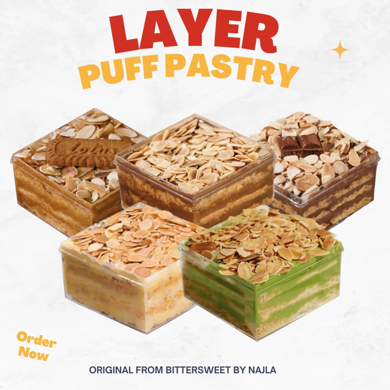 

Layer Puff Pastry Bittersweet by Najla