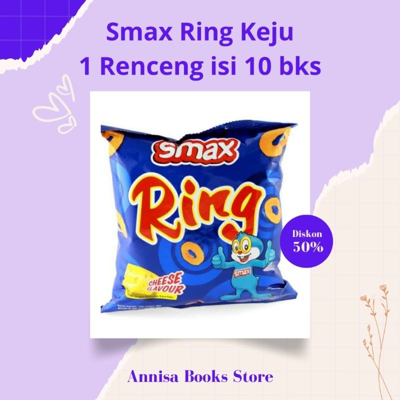 

ABS - Ciki Smax Ring Serenceng isi 10 bungkus