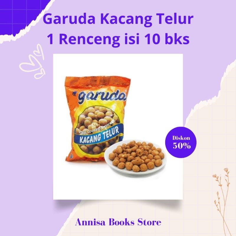 

ABS - Garuda Kacang Telur Serenceng isi 10 bungkus