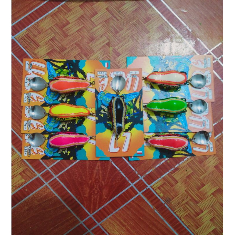 UMPAN CASTING IKAN GABUS||SOFT FROG LJ LURE 4CM 5,5GRAM