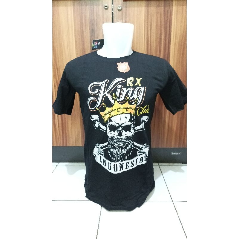 KAOS MOTOR KAOS DISTRO RX-KING CLUB SABLON KATUN COMBED
