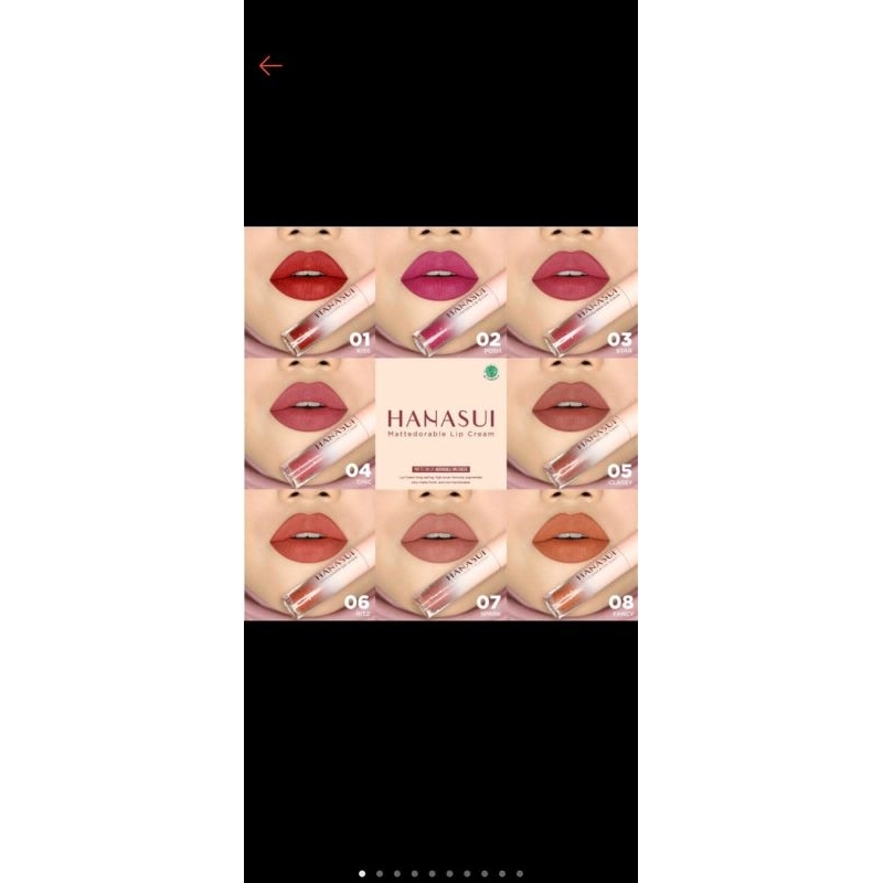 LIPSTIK HANASUI MATTE  (Sabrina)