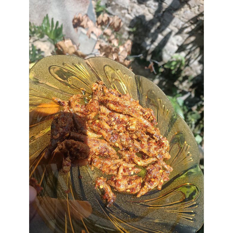 

ceker krispi gurih pedass 100 gram