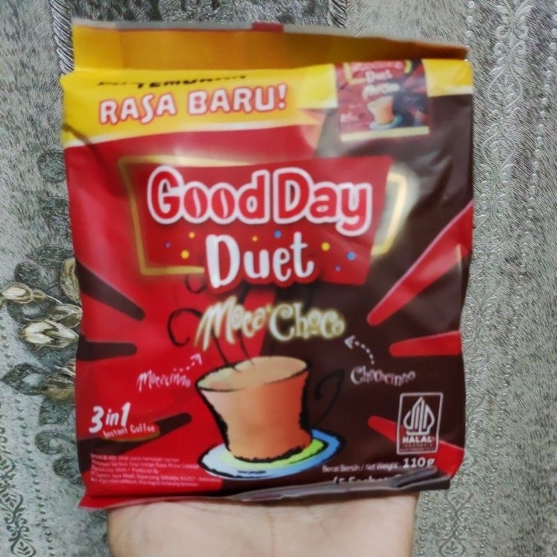 

Good Day Duet mocachoco 1 paket isi 5 sachet