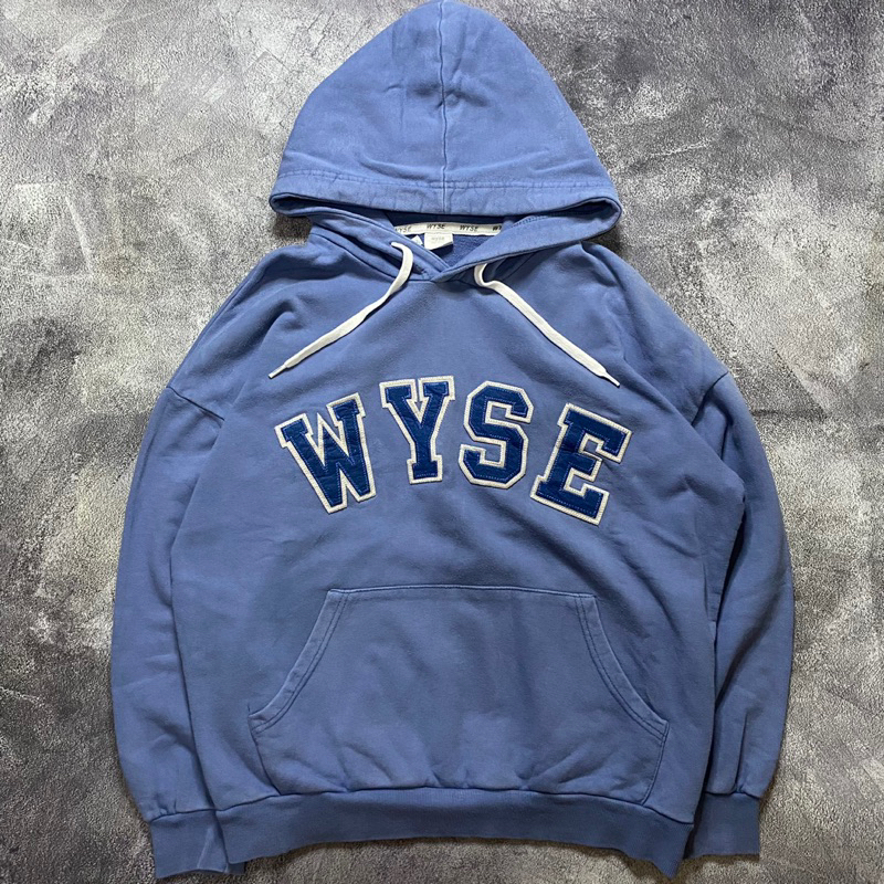 hoodie wyse light blue second