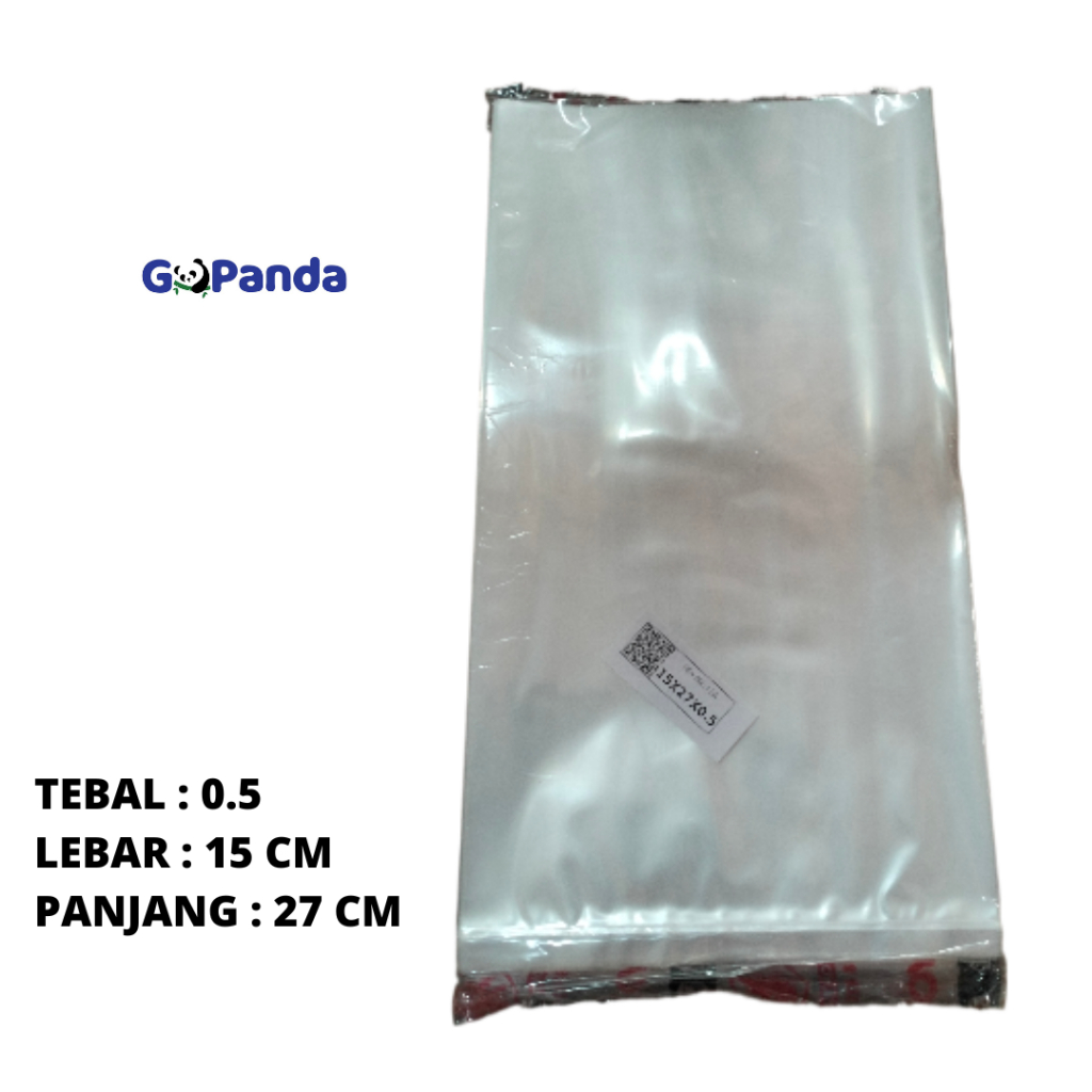 Kantong Plastik Plastic Bag PP JOYO BOYO  Bening Transparan TEBAL 0.5