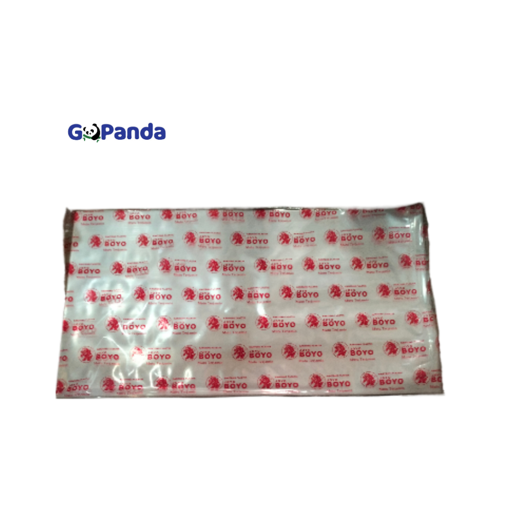 Kantong Plastik Plastic Bag PP JOYO BOYO  Bening Transparan TEBAL 0.5