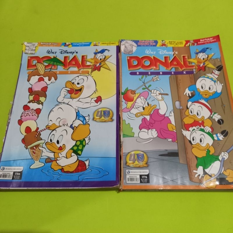 bundel komik donald bebek isi 8 eksemplar