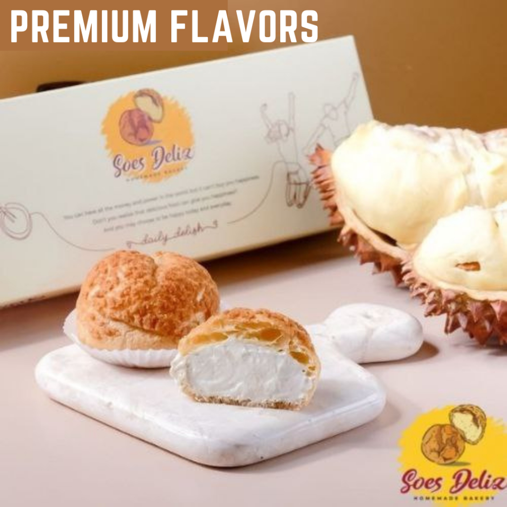 

Soes Deliz Premium Kue Sus Choux Cream Puff Jajanan Korea Hampers