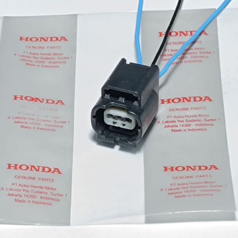 Soket Kabel Pin 3 Headlamp Lampu Depan Honda FI New Vario 110 LED K46