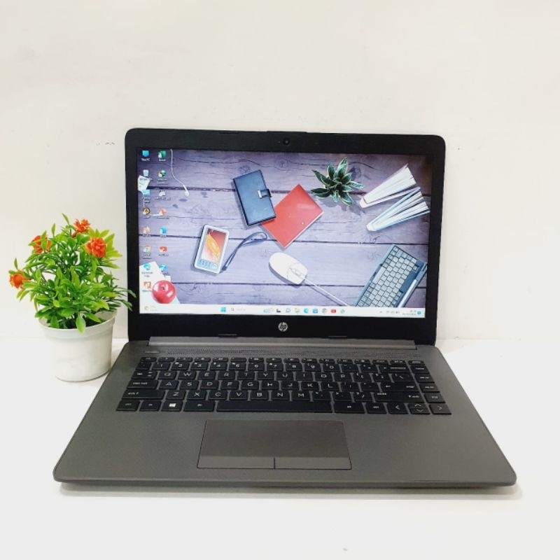 Laptop Hp 245 G7 AMD Athlon silver 3050U Ram 8GB SSD Nvme 128GB HDD 500GB Windows 11