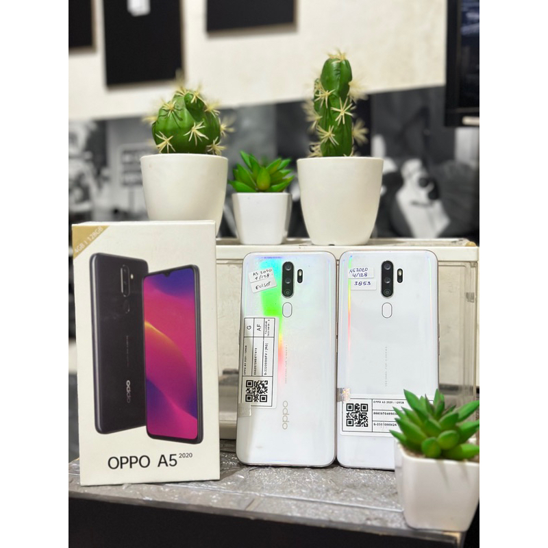 Handpone Hp Oppo A5 2020 4/128 3/64 Second Original Seken Bekas Murah Bergaransi