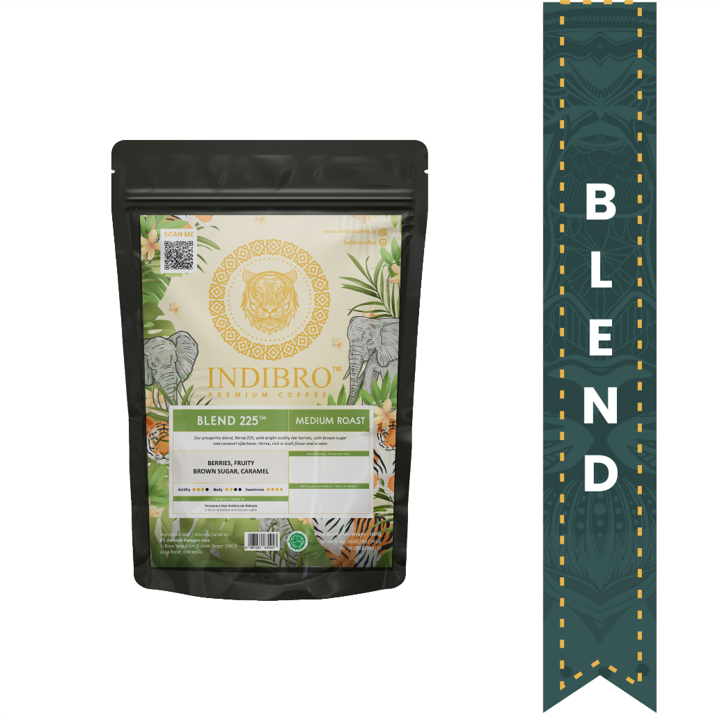 

Kopi INDIBRO Blend 225 - 1kg