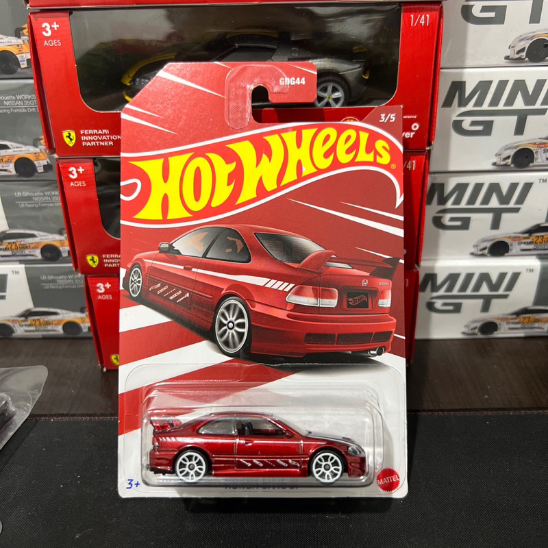 Hotwheels Honda Civic SI Red
