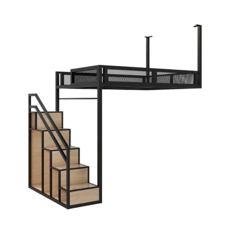 ranjang besi tingkat modern gantung ukuran 120x200
